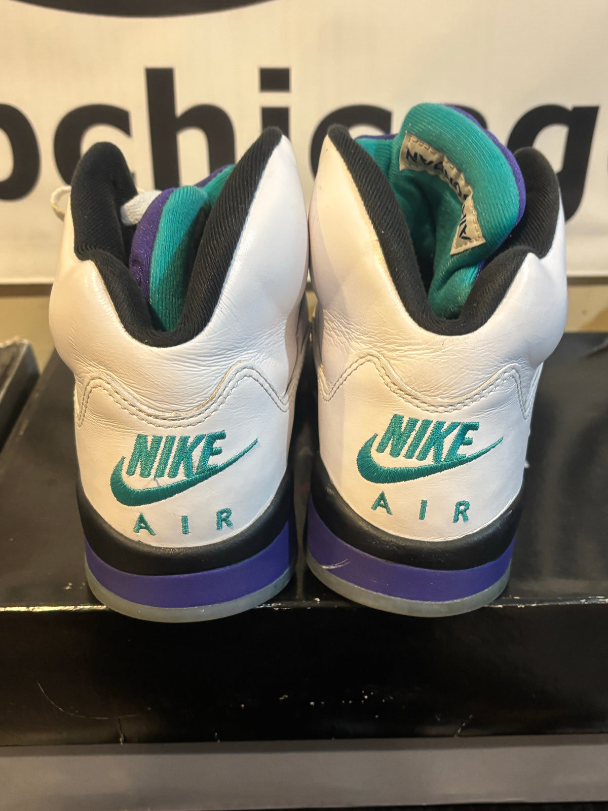 Size 8 - Jordan 5 Retro Grape (2025) - Pre Owned