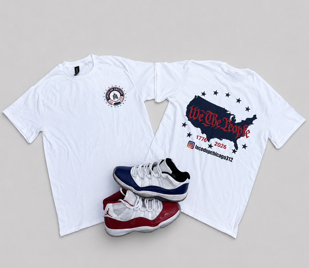 Laced Up Chicago T-Shirt - Limited USA 250