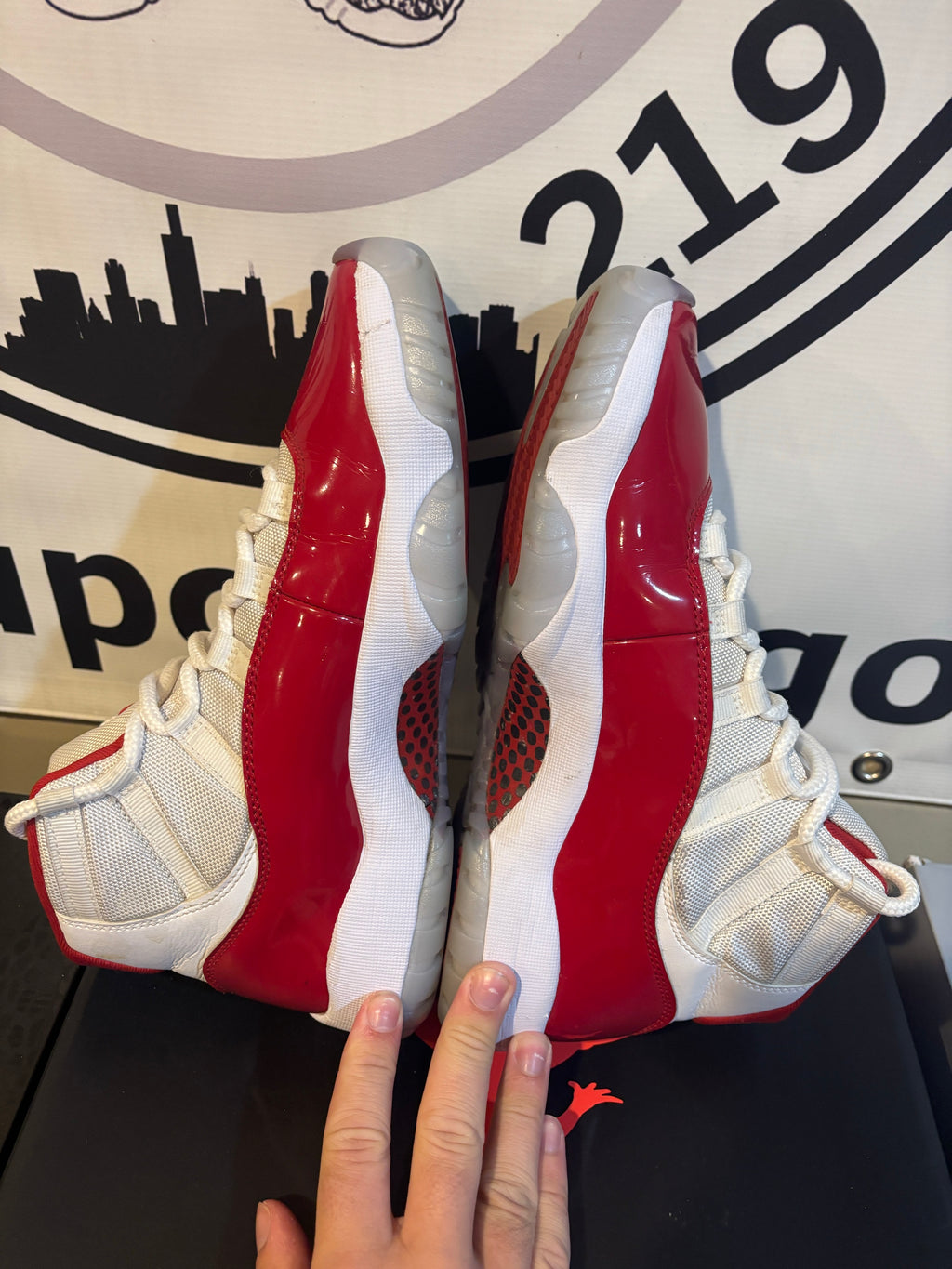 Size 9.5 - Air Jordan 11 Retro Cherry (2022) (NO BOX) PRICE DROP