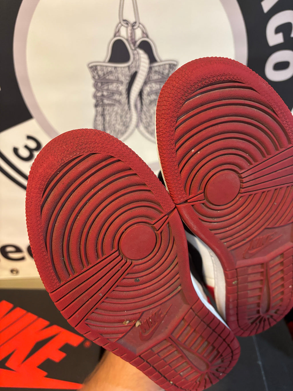 Size 8 - Air Jordan 1 Low Black Toe (2019)